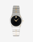 Vintage Movado Museum Women’s Two-Tone Yellow Gold Dial Watch