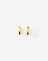 Angled Hoop Earrings