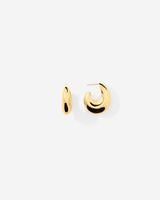 Angled Hoop Earrings