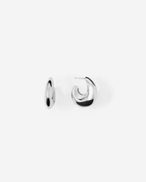 Angled Hoop Earrings