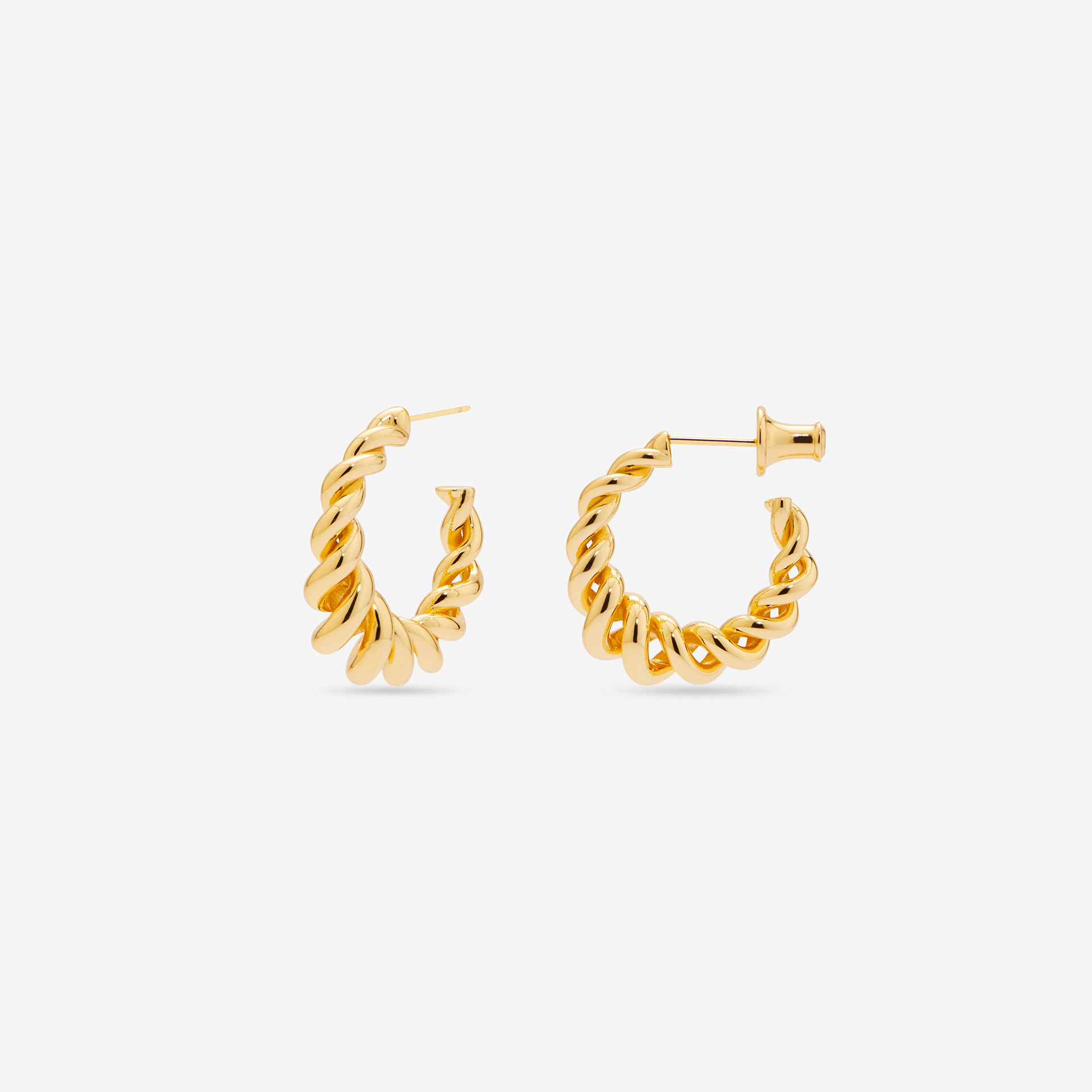 Micara - Twisty Hoops - Earrings main image 0