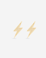 Lightening Bolt Stud Earrings