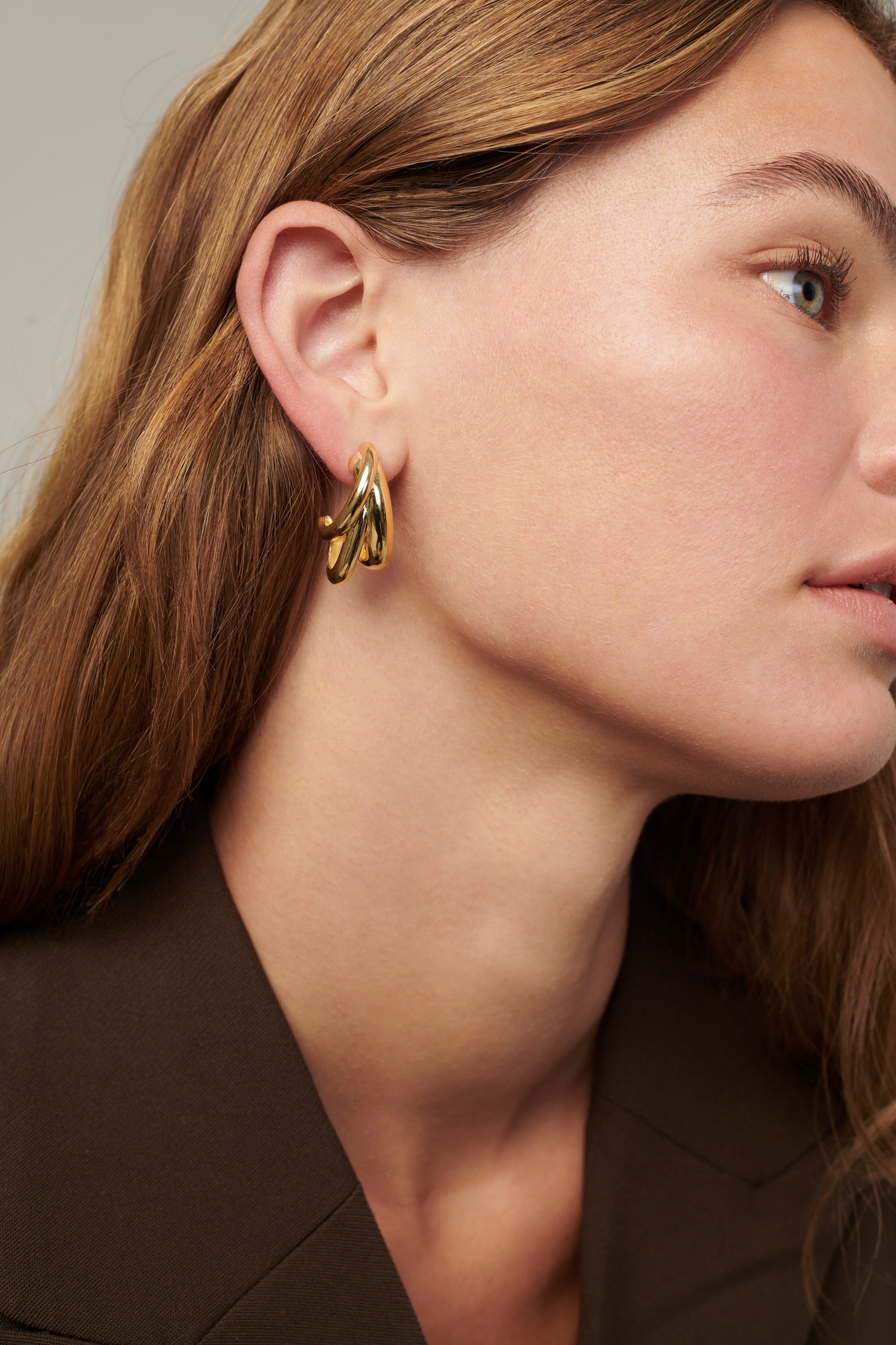 MÉGA Jewelry Triple Time Earrings