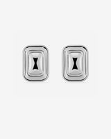 Rounded Rectangle Earrings