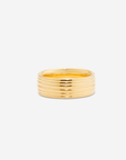 Ridged Band Ring