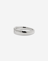 Mini Dome with round CZ Ring