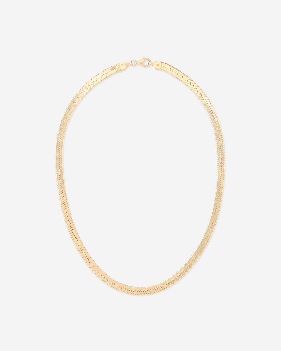 ZOCALO HERRINGBONE NECKLACE（M)　45cm ZOCALO HERRINGBONE NECKLACE（M) 45cm Herringbone Necklace (M) 45 cm