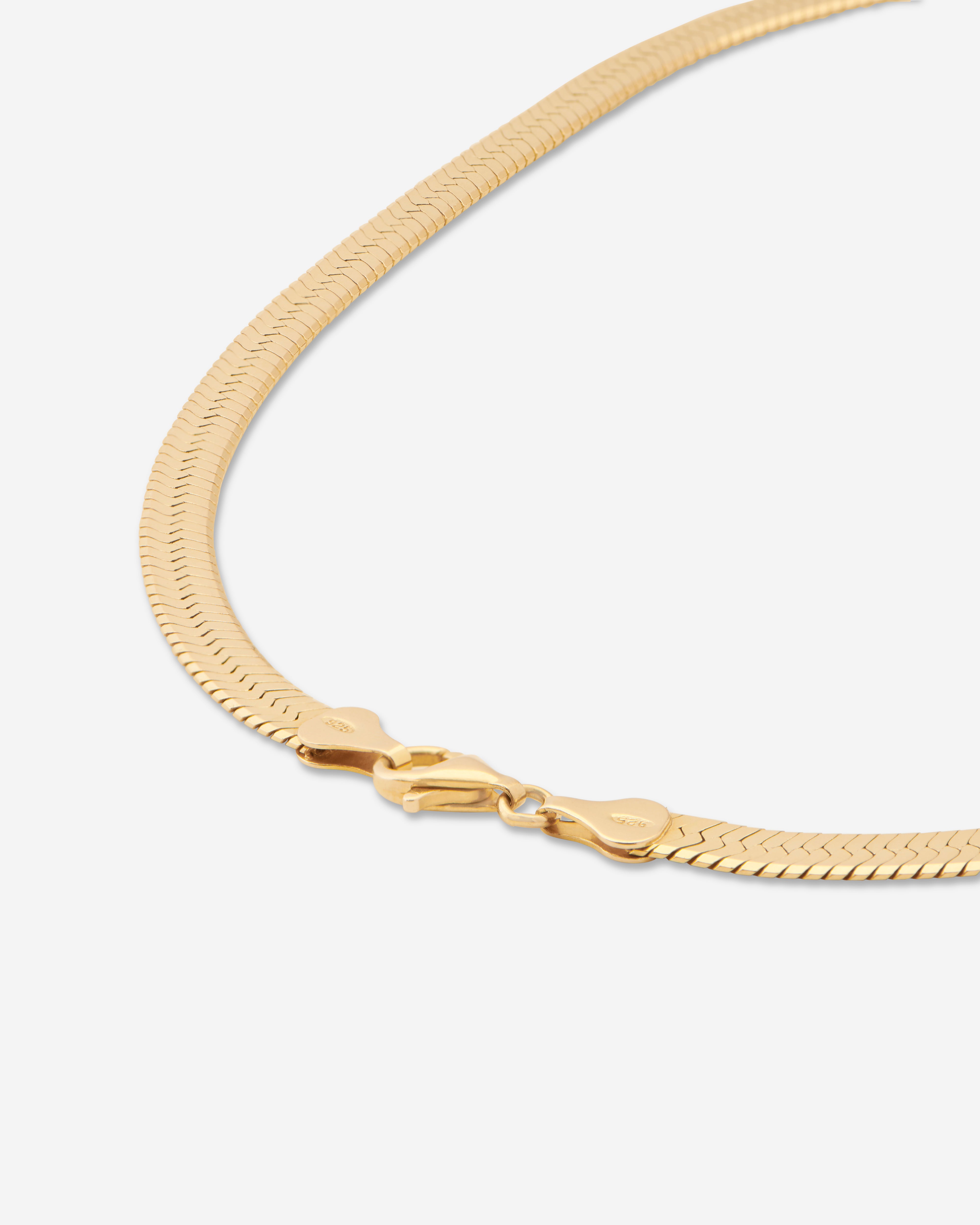 ZOCALO HERRINGBONE NECKLACE（M)　45cm Herringbone Necklace (M) 45 cm