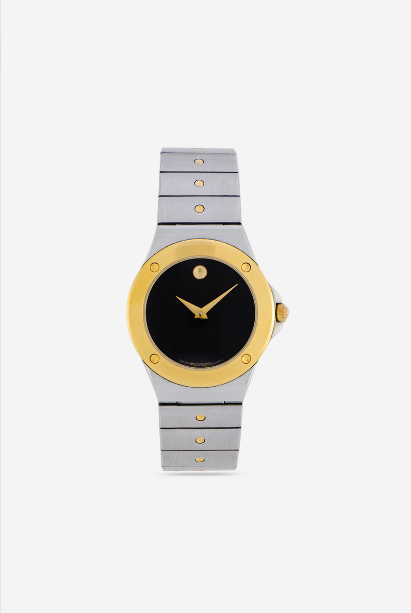 Movado Women's Two-Tone Museum Watch – Model 81 A1 837K – MÉGA
