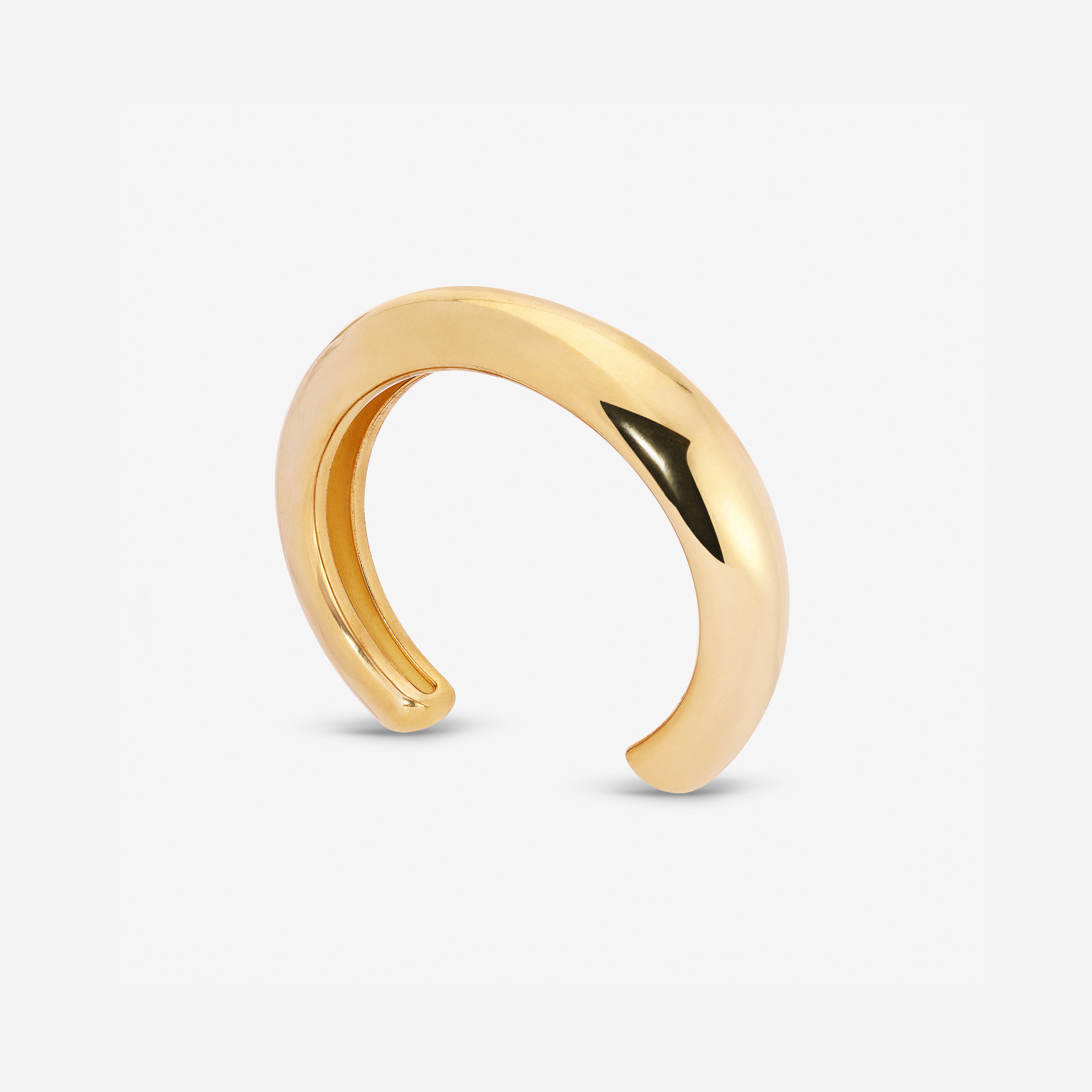 Lightweight brass cuff