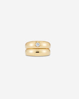 Trip Pinky Stack | Gold Vermeil Sterling Pinky Ring Duo | MÉGA Jewelry