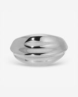 MÉGA Simone Cuff in gold vermeil—brass tapered cuff 42.5 mm to 14.3 mm wide, 11.7 mm tall, 51 g