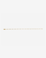 The Dot Dash Anklet — 1.5mm