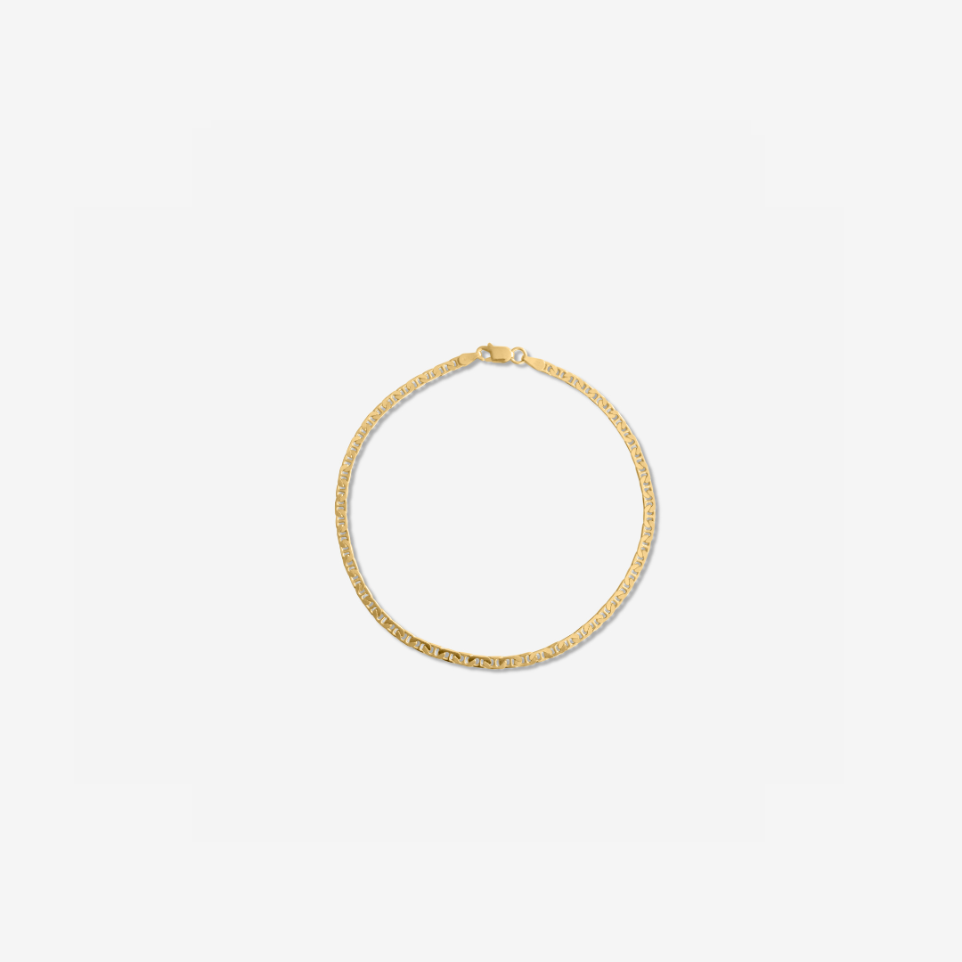 Flat Mariner Anklet — 3mm