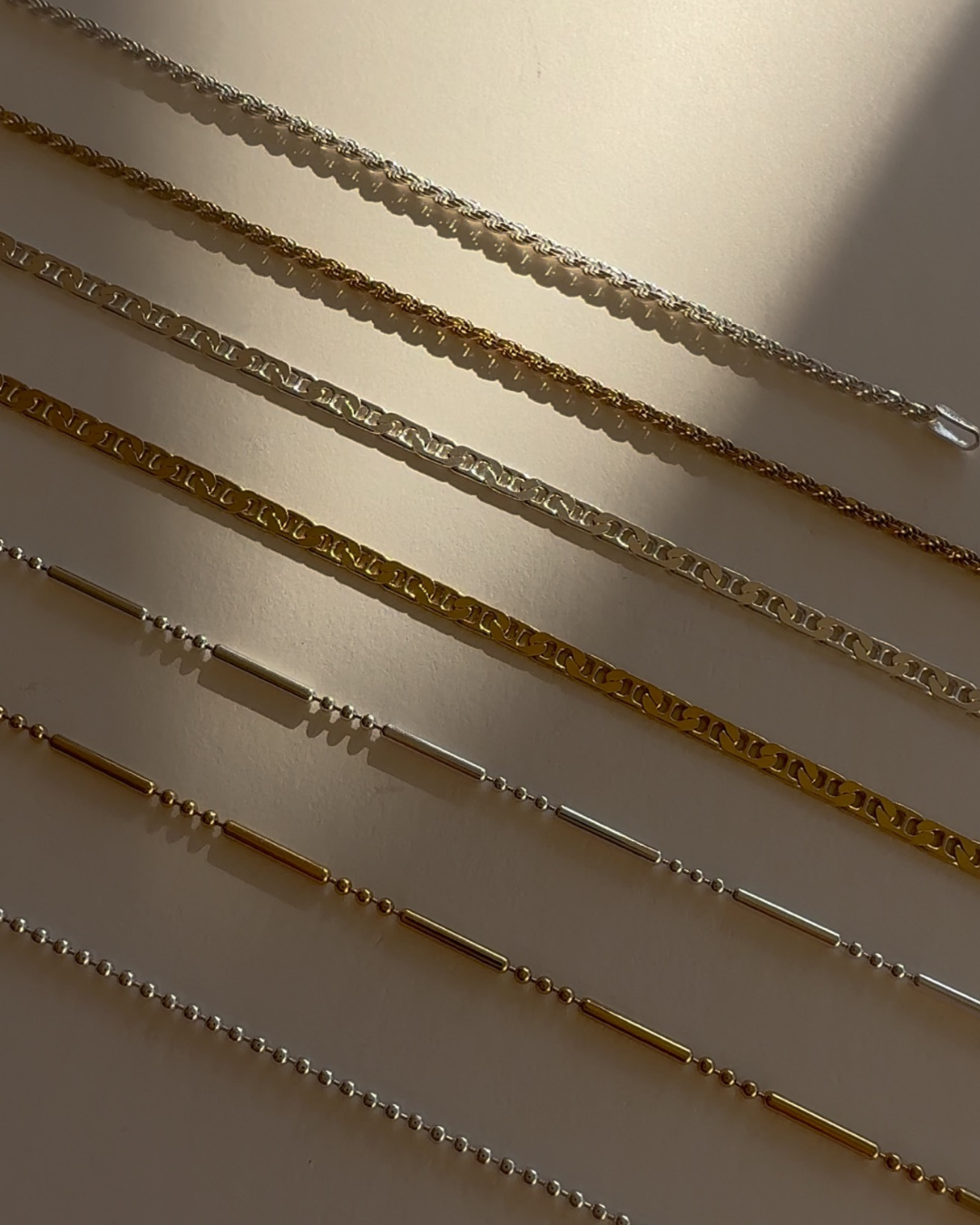 The Flat Mariner Anklet — 3mm