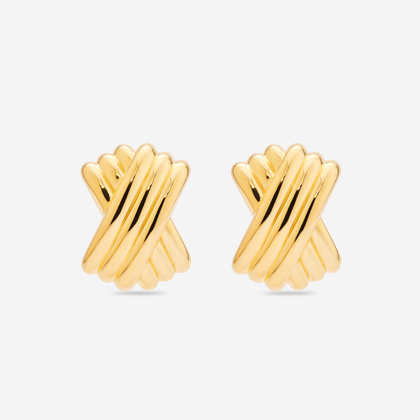 ピアス Triple Pipe Earrings #5333 Archibald Triple pipe hoop earrings – MEEIS