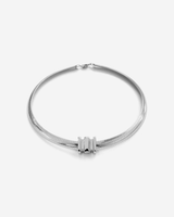 Large Omega Charm in gold, designed for the Omega 8 Necklace – bold, modern, and stackable.