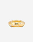 MÉGA Jewelry Donut Sprinkle Ring Stack with CZ Stones