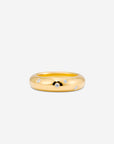 MÉGA Jewelry Donut Sprinkle Ring Stack with CZ Stones