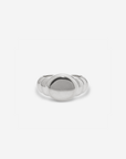 Mega Jewelry Silver Raised Signet Engravable Ring