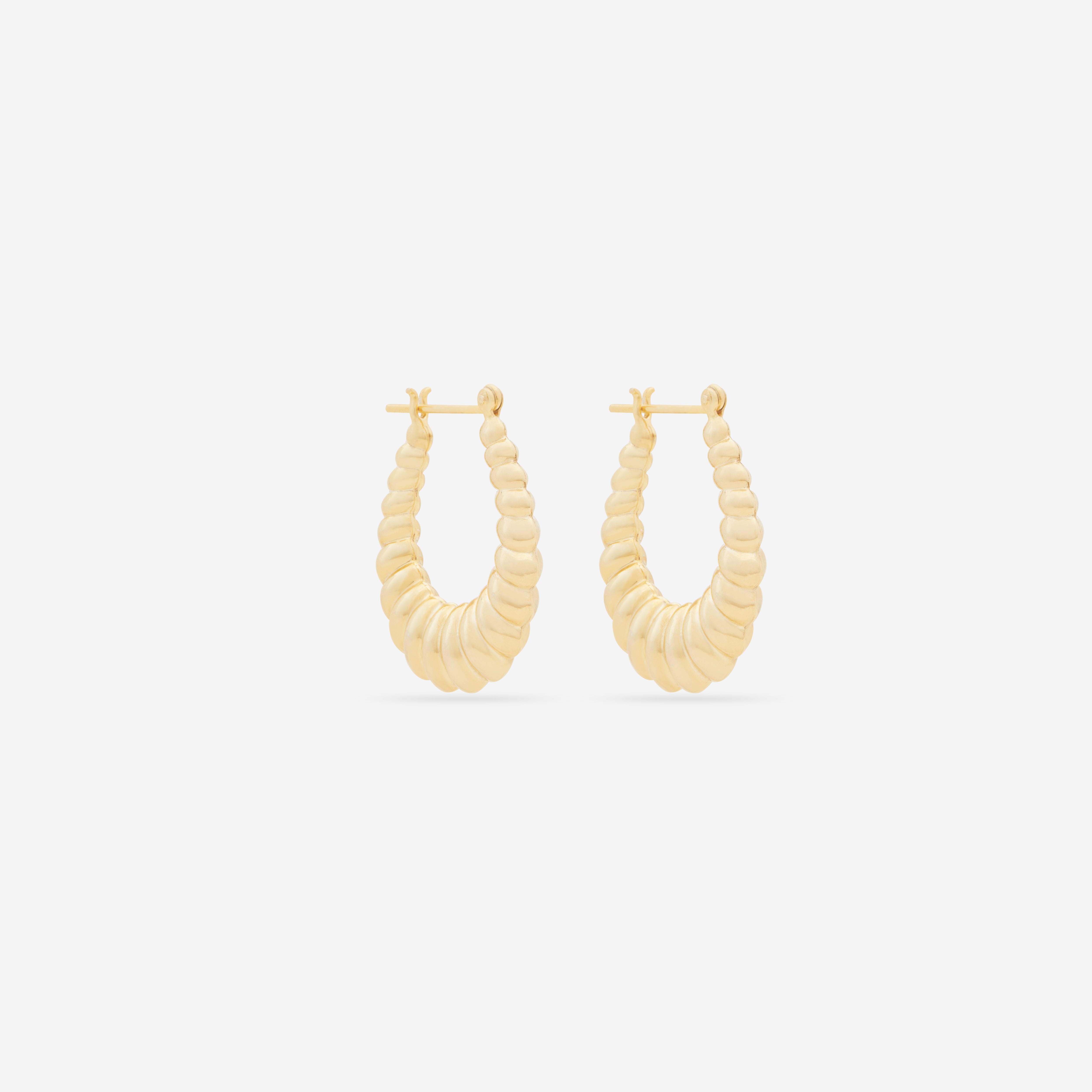 Shrimp Hoop Earrings