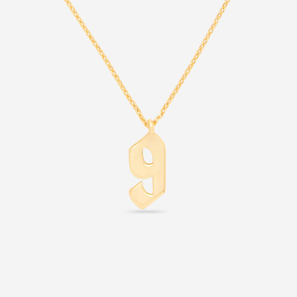 アクセサリー number nine design necklace NEW! Number Nine Logo Plate Necklace – StylisticsJapan.com