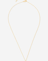 Triangle Pendant  CZ Necklace