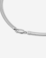 MÉGA Omega 4 Necklace in gold vermeil—4 mm-wide sterling chain (16″ or 18″), lobster clasp, polished and wearable.