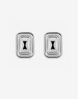 Rounded Rectangle Earrings