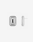 Rounded Rectangle Earrings