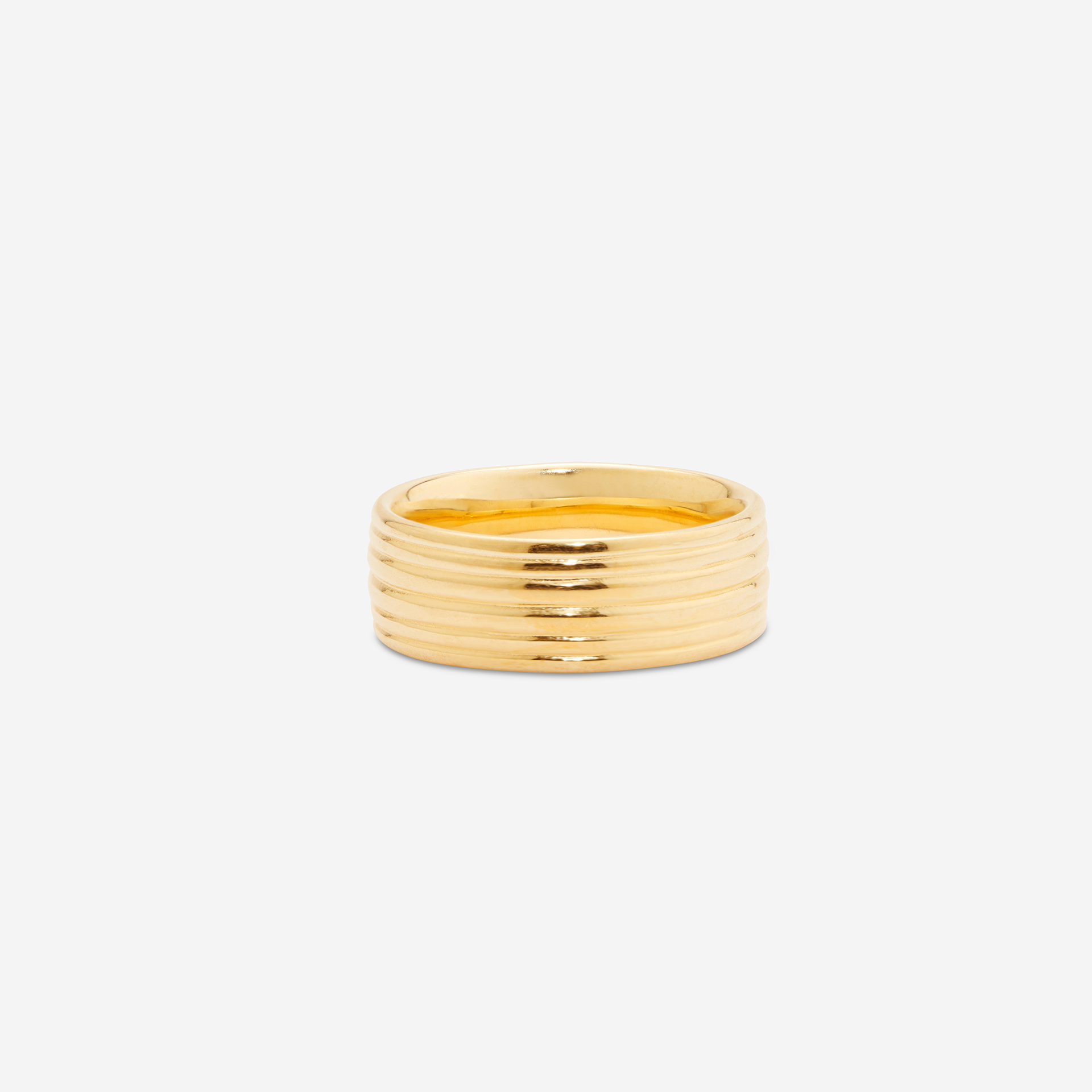 Ridged Band Ring