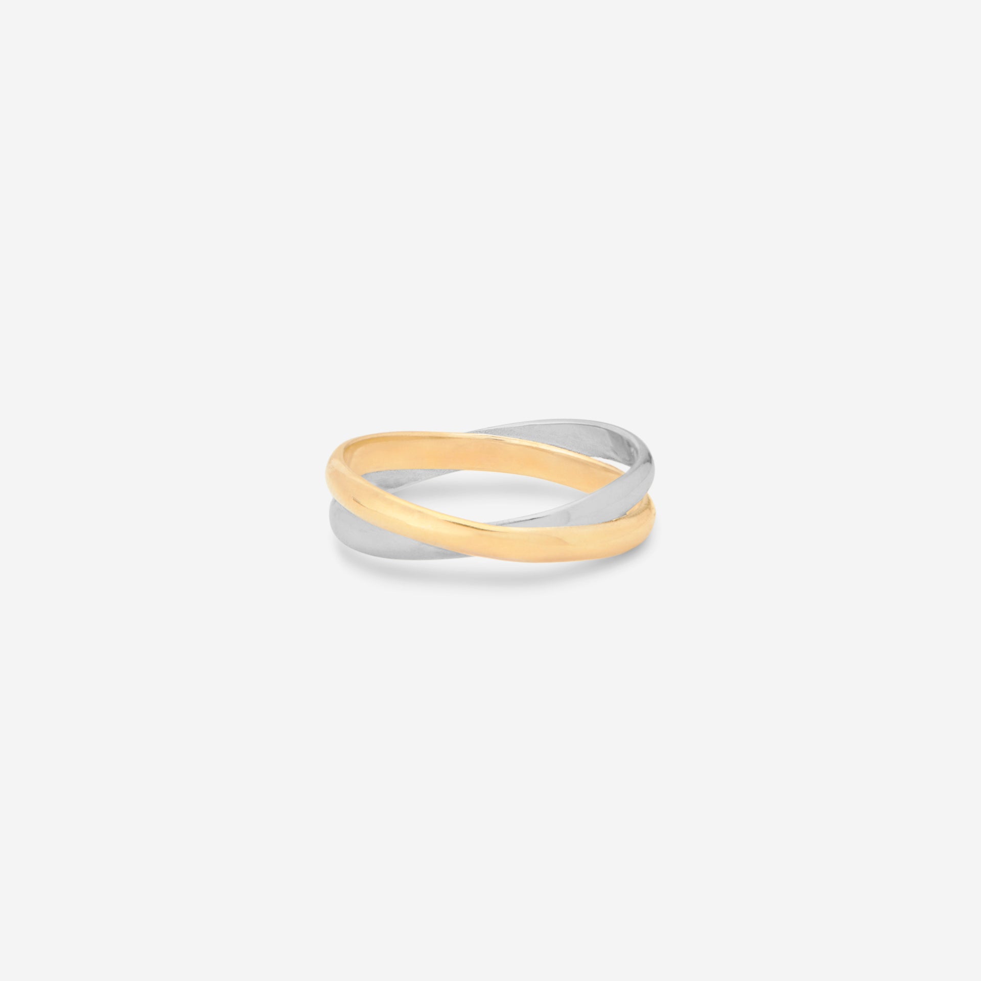 Crossover Band Ring