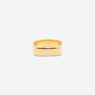 Soft Square Band Ring