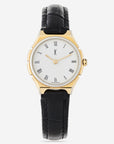 Yves Saint Laurent Vintage Gold 24mm Roman Quartz Watch