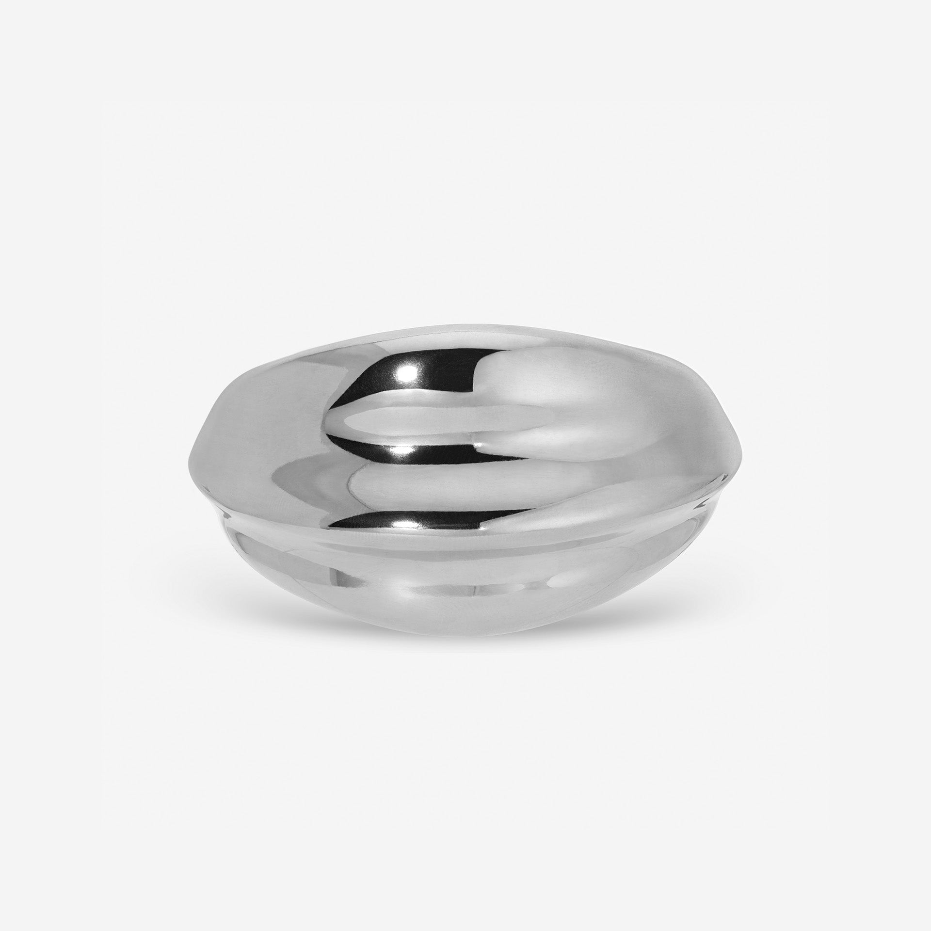 MÉGA Simone Cuff in gold vermeil—brass tapered cuff 42.5 mm to 14.3 mm wide, 11.7 mm tall, 51 g