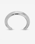 MÉGA Simone Cuff in gold vermeil—brass tapered cuff 42.5 mm to 14.3 mm wide, 11.7 mm tall, 51 g