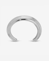 MÉGA Simone Cuff in gold vermeil—brass tapered cuff 42.5 mm to 14.3 mm wide, 11.7 mm tall, 51 g